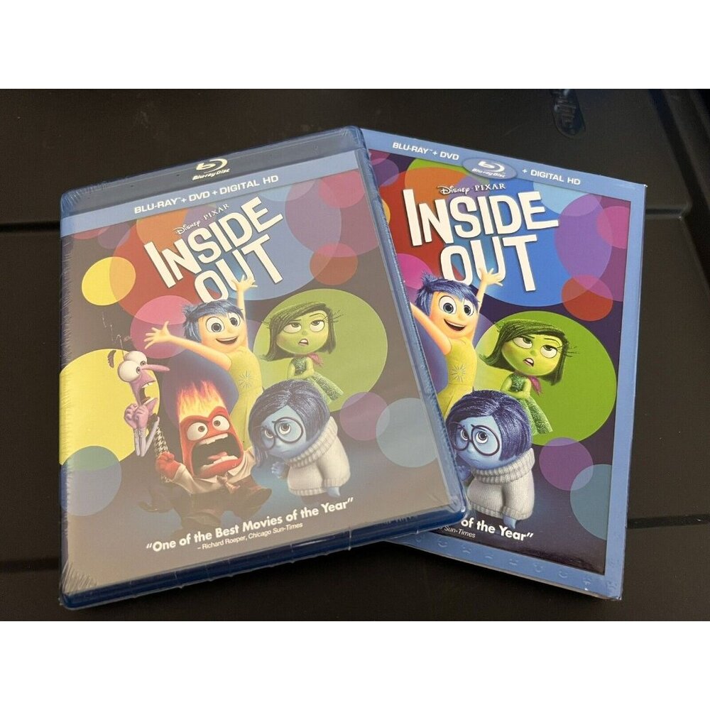 Disney's Pixar Inside Out (Blu-ray DVD + Digital HD) Mint Sealed Brand New NWT - Picture 2 of 6
